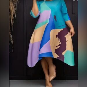 Multi coloured dress